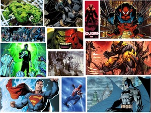  Fave Heroes Collage