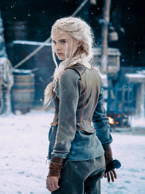 Freya Allan as Ciri || First Look || Season 2 || The Witcher