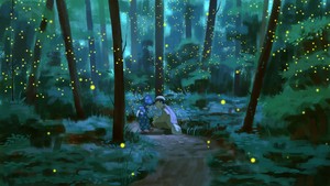  Grave of the Fireflies Обои