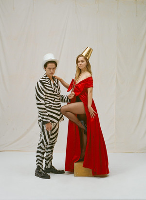  Haley Lu Richardson and Cole Sprouse - Wonderland Photoshoot - 2019