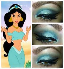 Jasmine Inspired Eye Makeup