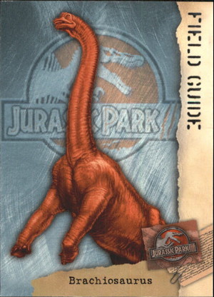  Jurassic Park III Field Guide: Brachiosaurus