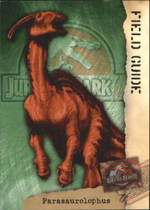  Jurassic Park III Field Guide: Parasaurolophus