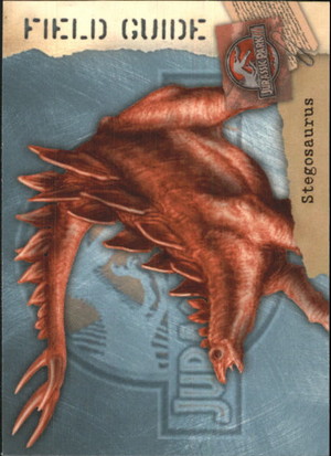  Jurassic Park III Field Guide: Stegosaurus