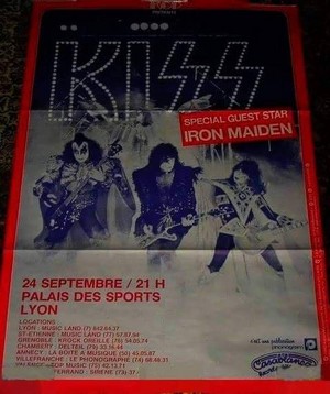 KISS ~Lyon, France...September 24, 1980 (Unmasked Tour) 