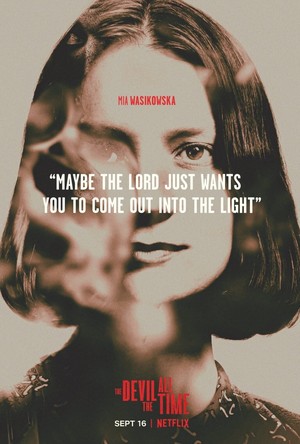  Mia Wasikowska || The Devil All the Time || Poster (2020)