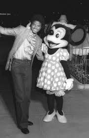 Michael Jackson And Minnie Mouse Disneyland 1980