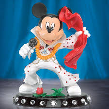 Mickey Mouse As Elvis Presley Figurine