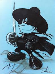  Mickey muis As Zorro
