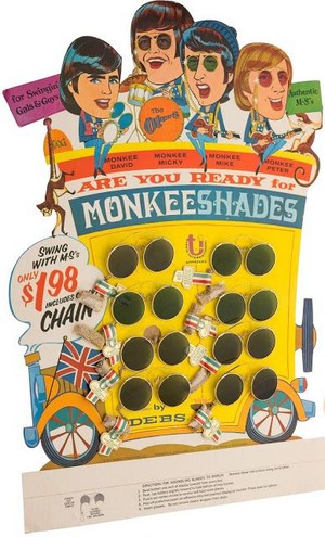  Monkees peminat Merchandise