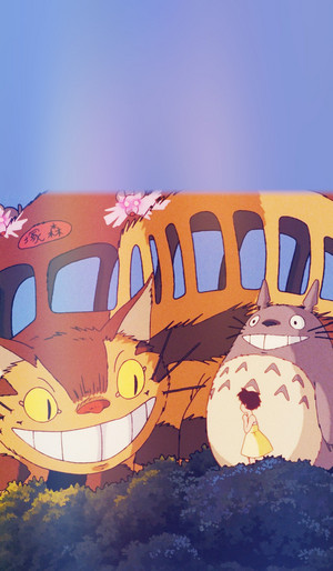  My Neighbor Totoro Phone achtergrond