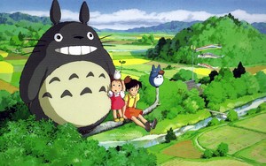  My Neighbor Totoro karatasi la kupamba ukuta