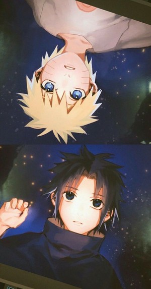  NARUTO -ナルト- Uzumaki and Sasuke Uchiha Fanarts