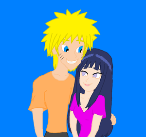 Naruto and Hinata Ninja Couple Bond Together