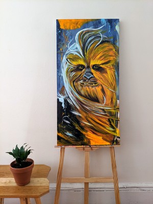  Painting Chewbacca