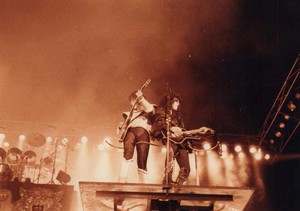  Paul and Ace ~Inglewood, California...August 26, 1977 (Love Gun Tour)