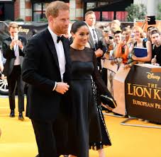  Prince Harry And Megan Markle 2019 디즈니 Premiere Of The Lion King