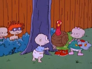  Rugrats - The Turkey Who Came To makan malam, majlis makan malam 537