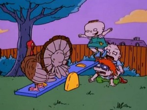  Rugrats - The Turkey Who Came To makan malam, majlis makan malam 591