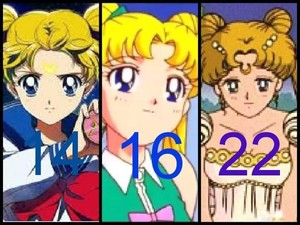  Sailor Moon Usagi Tsukino Serena Character Evolution