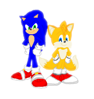 Sonic the Hedgehog 2 Movie Sonic and Tails (April 8, 2022)...,,
