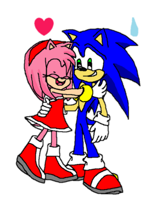  Sonic the Hedgehog and Amy Rose 2016
