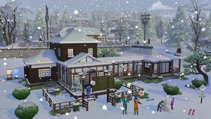 The Sims 4: Snowy Escape