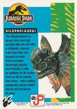  Topps Jurassic Park: Dilophosaurus