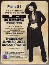  Vintage Alicia Keys संगीत कार्यक्रम Your Poster