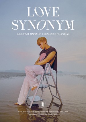  WONHO 1st Mini Album Part.1 Love Synonym (#1) Right for Me CONCEPT foto 3