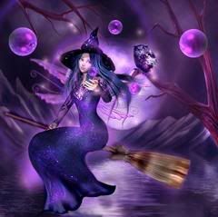 beautiful witches 💜🔮❤️✨