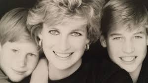  Diana And Her Sons William And Harry