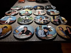  Assortment Of Elvis Presley Collector Plates