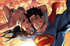  सुपरमैन Wonder Woman #11 - Selfie Variant Cover