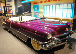  Elvis Presley's 1956 Cadillac Eldorado converteerbaar, cabriolet