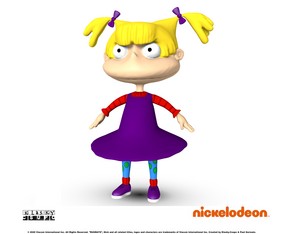  Angelica Pickles 3D Model Rugrats
