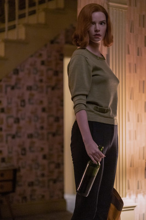  Anya Taylor-Joy as Beth Harmon in The Queen's Gambit