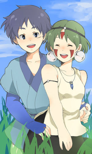  Ashitaka and San
