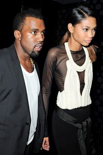  Kanye West and Chanel Iman
