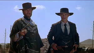 Clint Eastwood and Lee Van Cleef in For a Few Dollars More 