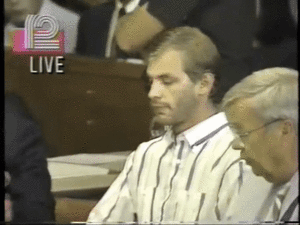  Dahmer's first court appearance ~ July 25th, 1991