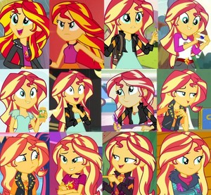  All of Sunset's outfits in EqG