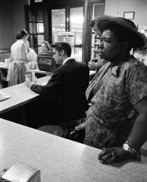  Elvis In The Deep South Segregated Lunch Counter