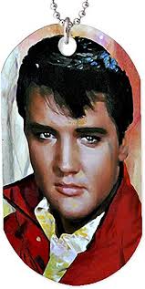  Elvis Presley Dog Tag collana