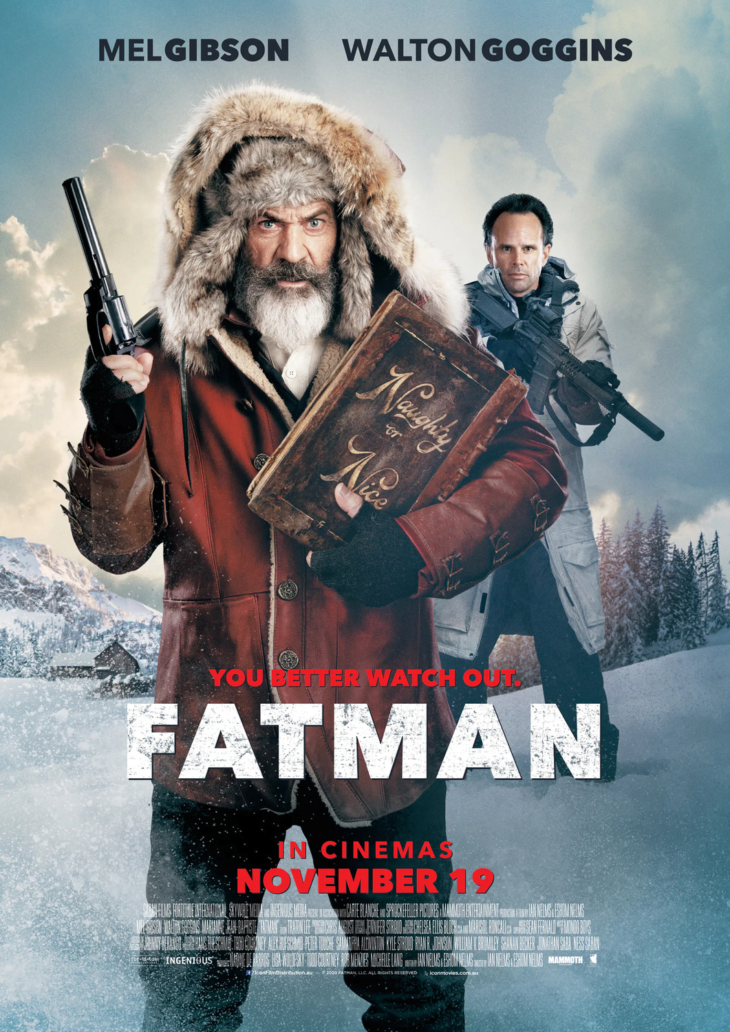 Fatman (2020) Poster