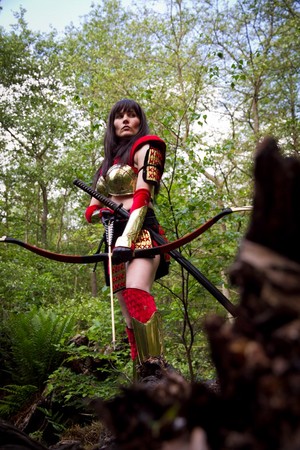  Hot And Sexy Xena Samurai Outfit Cosplay