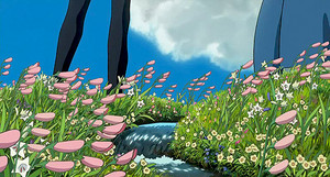  Howl’s Secret Garden in Howl’s Moving château