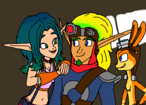  JAK II (JAK AND KEIRA HAGAI WITH DAXTER)