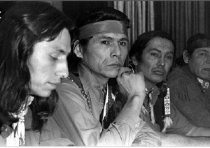  John Trudell, Dennis Banks and Russell Means at Wounded Knee (1973)