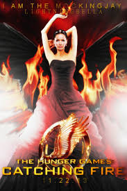  Katniss Everdeen the girl on api, kebakaran